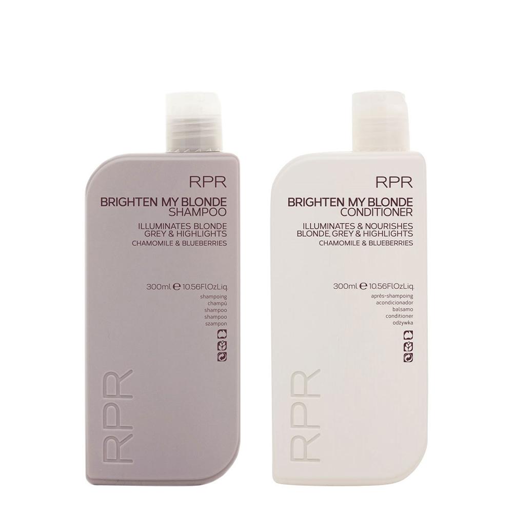 RPR Brighten My Blonde Shampoo & Conditioner Pack 300ml