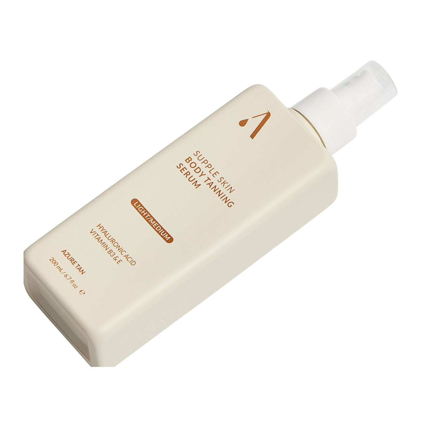 Azure Tan Supple Skin Body Tanning Serum Light/Medium (200ml) 2