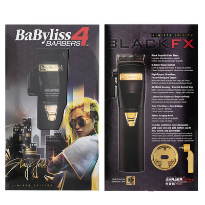 BaBylissPRO BlackFX Lithium Hair Clipper