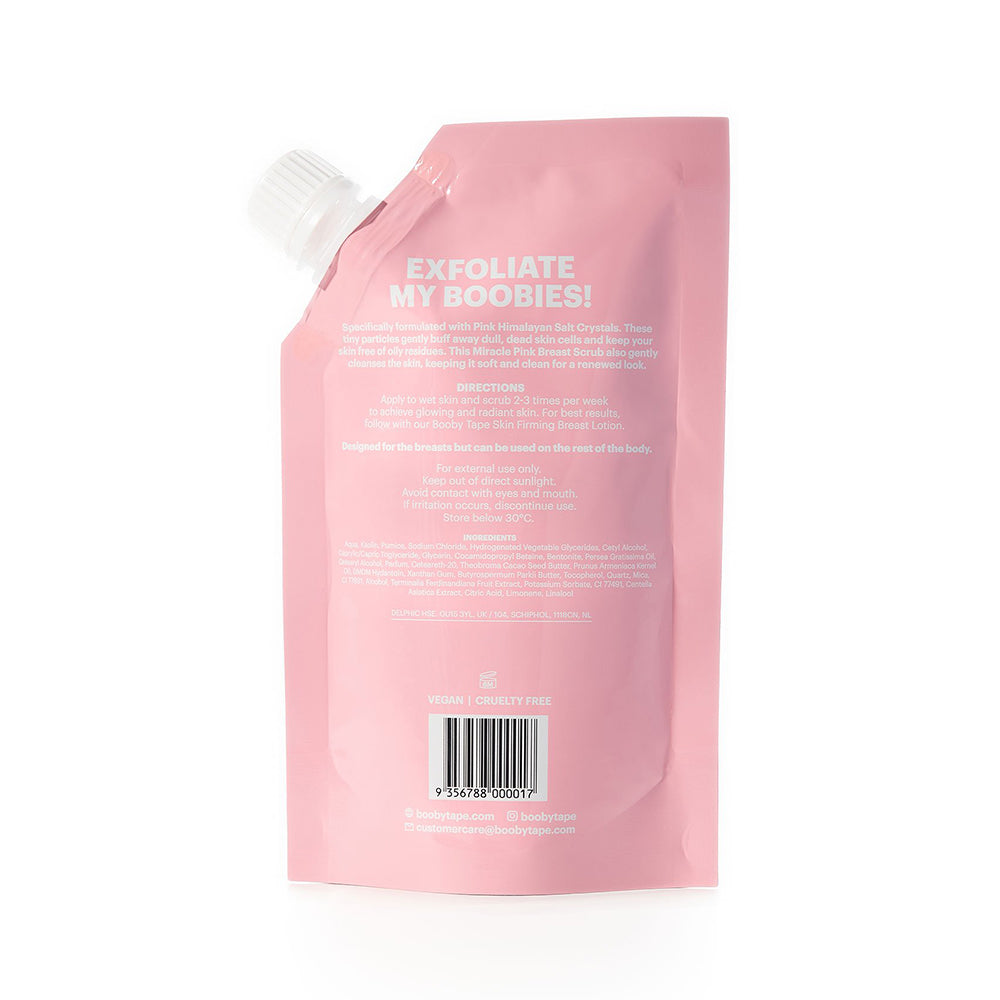Booby Tape Miracle Pink Breast Scrub 150g