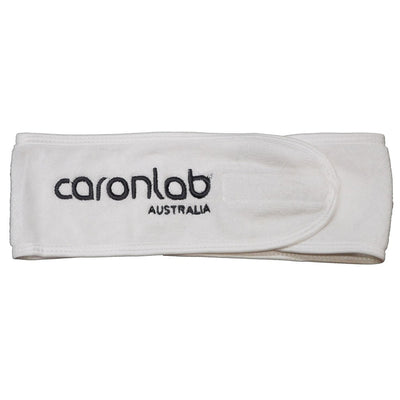 Caronlab Professional Washable Head Band Size 9 x 66cm, 2 Pack - White