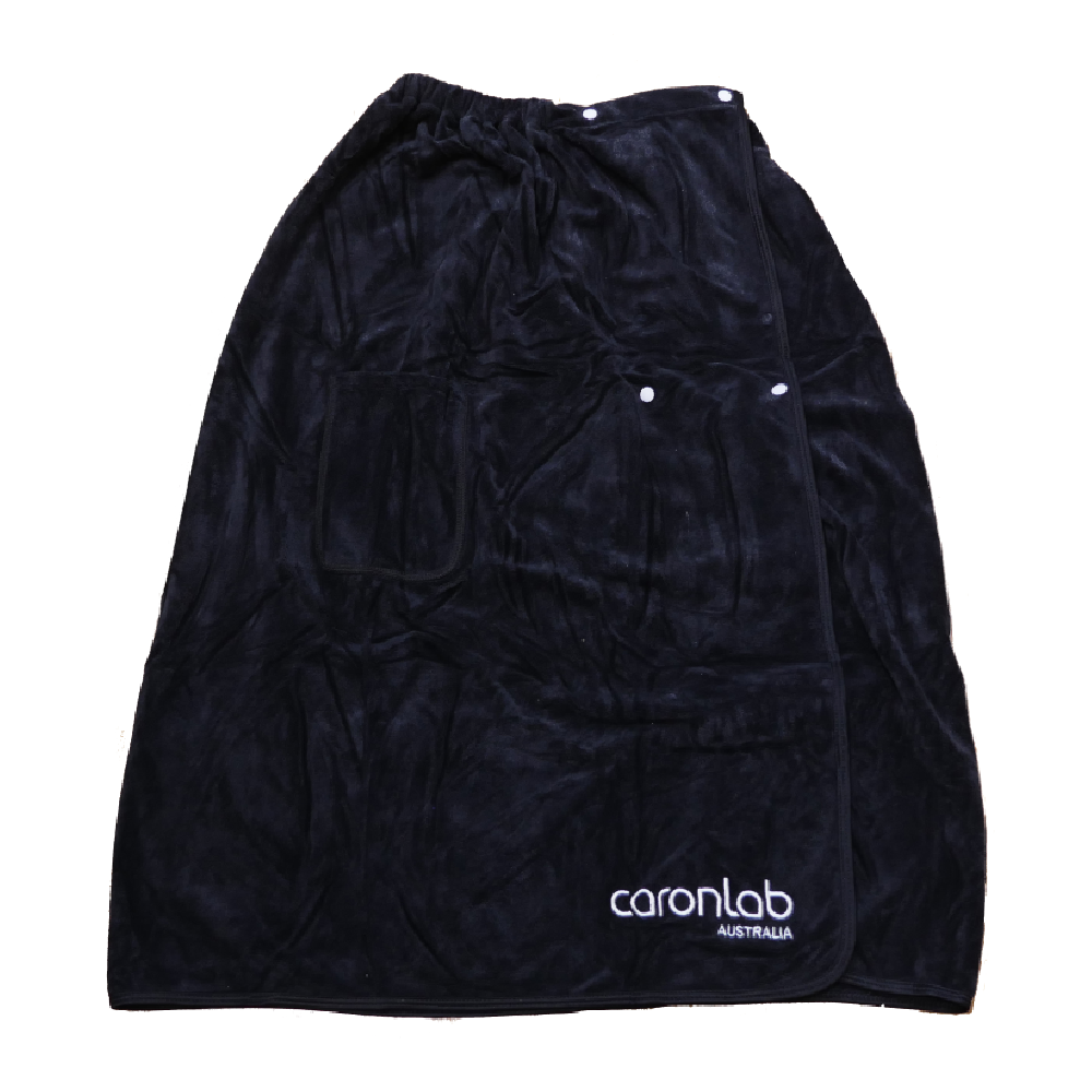 Caronlab Professional Washable Body Wrap Size 80 x 150cm - Black