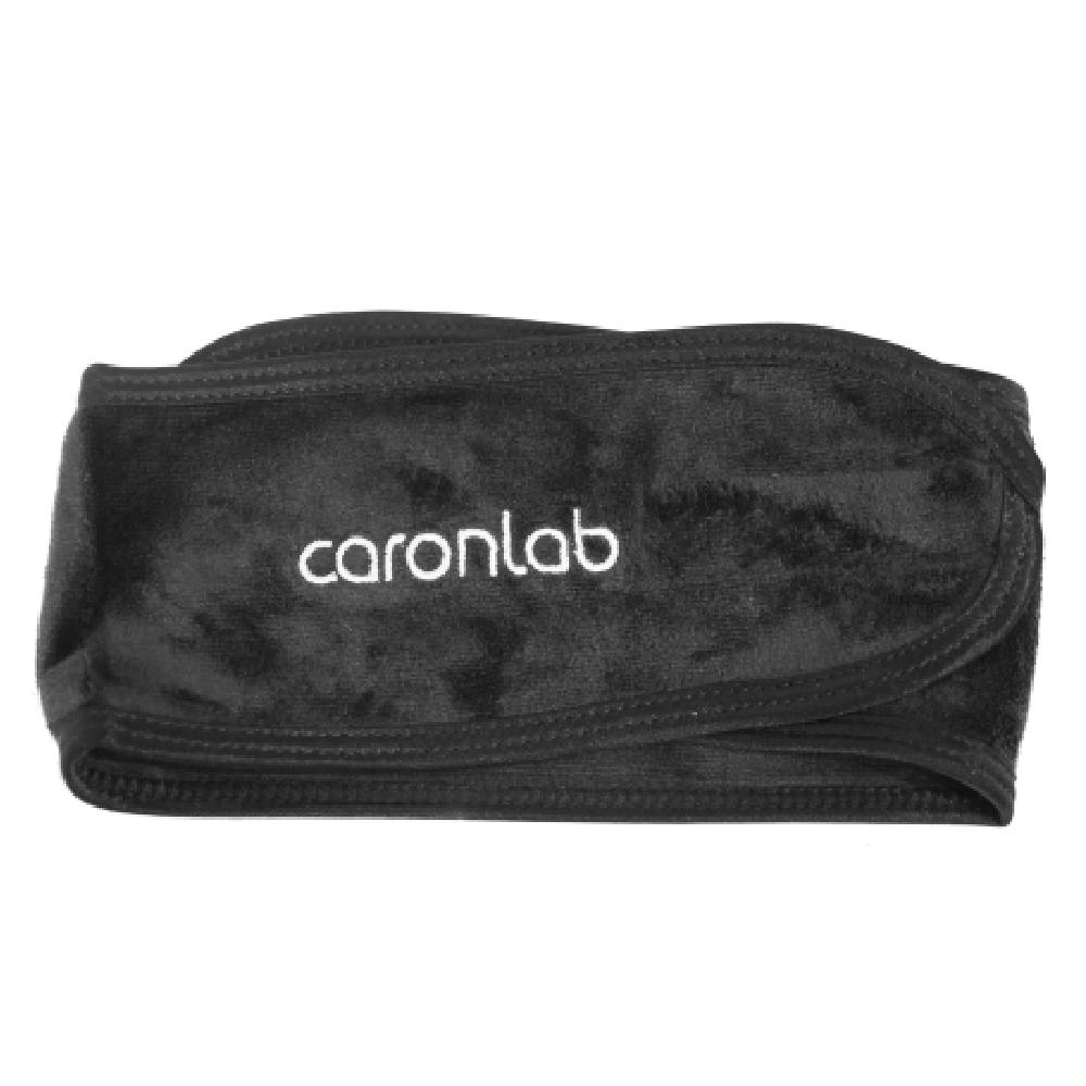 Caronlab Professional Washable Head Band Size 9 x 66cm, 2 Pack - Black