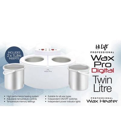 Hi Lift Wax Pro Digital Twin Litre Wax Heater