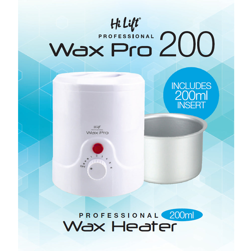 Hi Lift Wax Pro 200 Professional Wax Heater 200ml - White