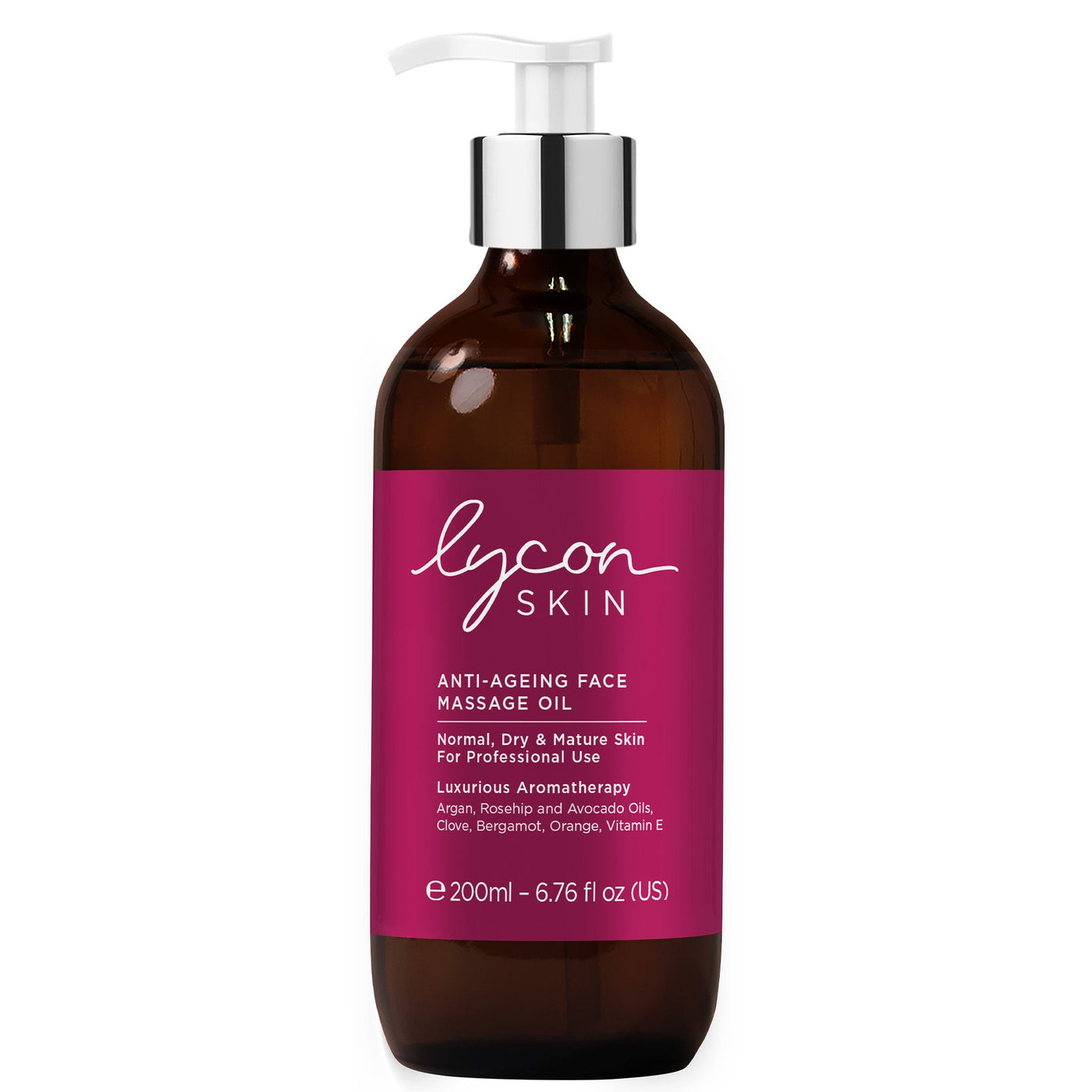 Lycon Anti-Ageing Face Massage Oil (200ml)