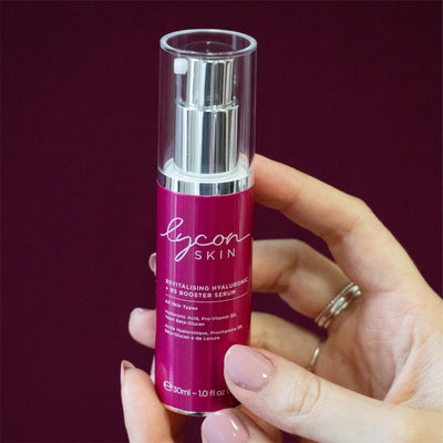 Lycon Revitalizing Hyaluronic +B5 Booster Serum (30ml) as held
