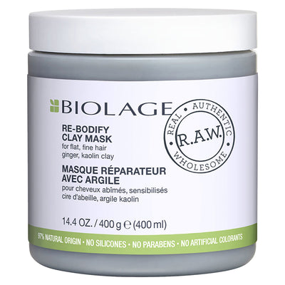 Matrix Biolage R.A.W. Uplift Re-Bodify Clay Mask 400ml