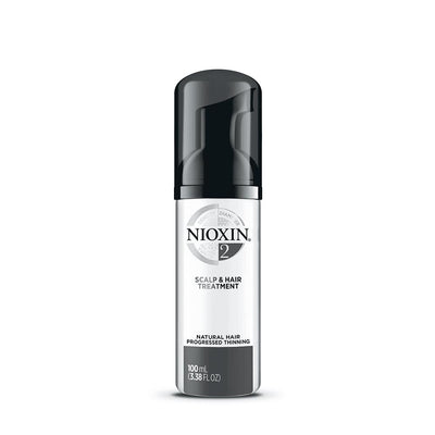 Nioxin System 2 Scalp & Hair Treatment for Natural Hair with Progressed Thinning 100ml