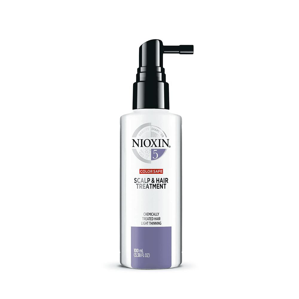 Nioxin System 5 Scalp & Hair Treatment for Chemically Treated Hair with Light Thinning 100ml