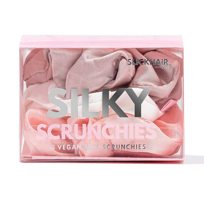 Slick Hair Company Silky Scrunchies Set