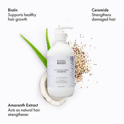 BondiBoost Thickening Therapy Shampoo (500ml) key ingredients