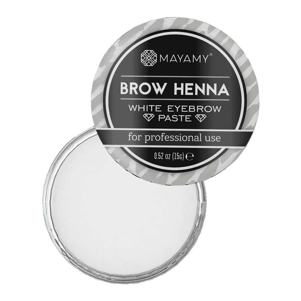 Mayamy Brow Henna White Eyebrow Paste 15g