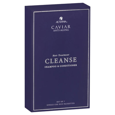 Alterna Caviar Anti-Aging Hair Treatment CLEANSE Discovery Box (7mL) 14 Pack