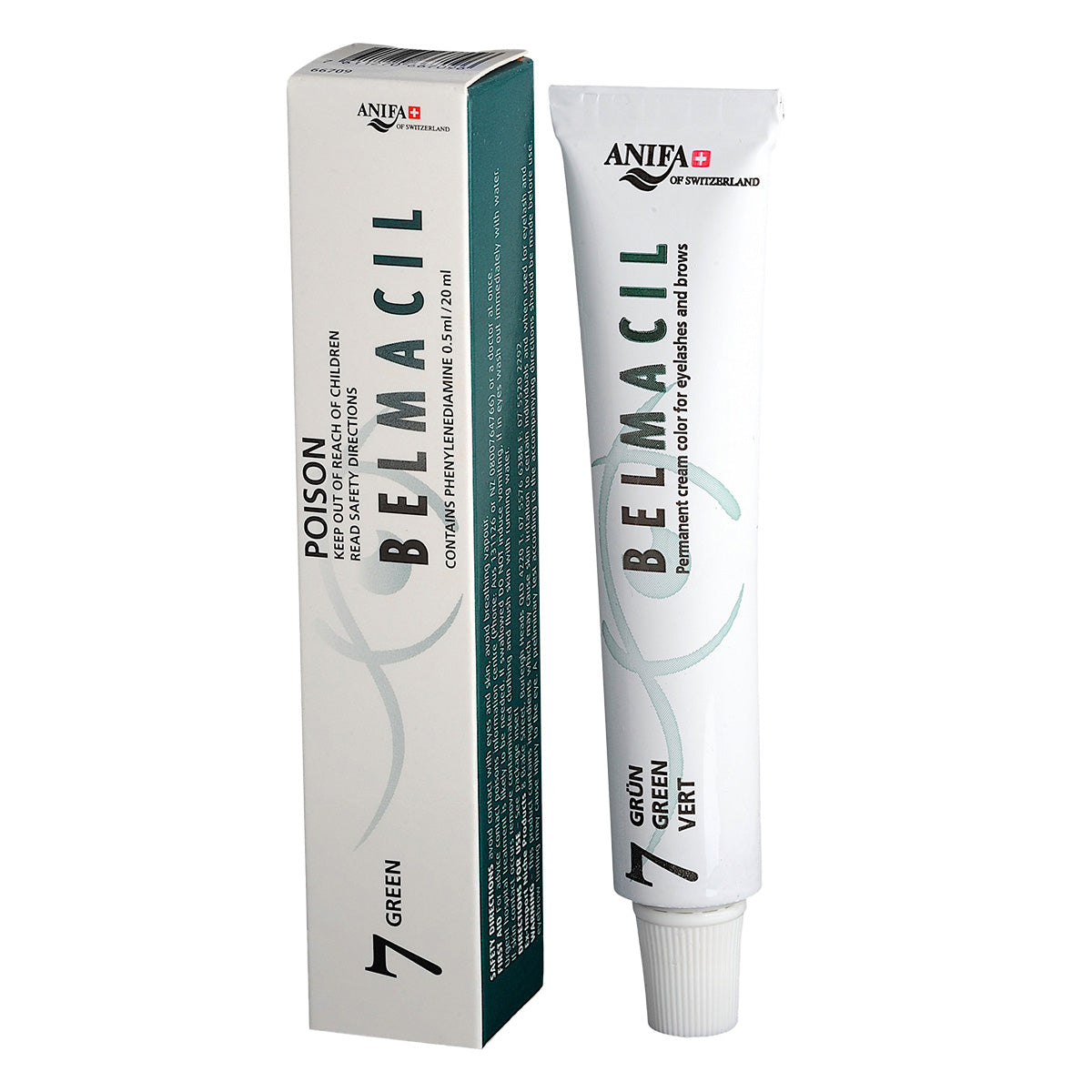 Belmacil Eyebrow & Eyelash Tint (20ml) green