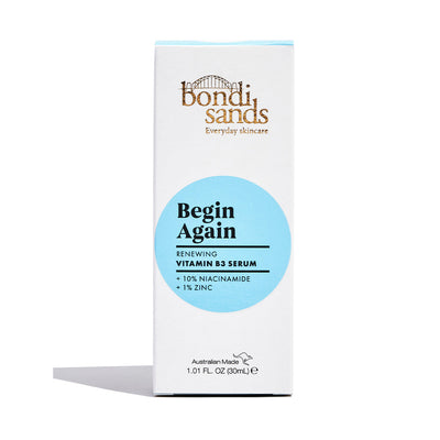 Bondi Sands Begin Again Vitamin B3 Serum (30ml) packaging