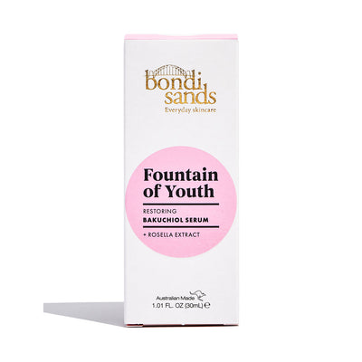 Bondi Sands Fountain Of Youth Bakuchiol Serum (30ml) package