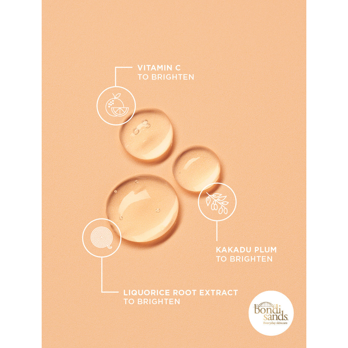 Bondi Sands Gold'n Hour Vitamin C Serum (30ml) key ingredients