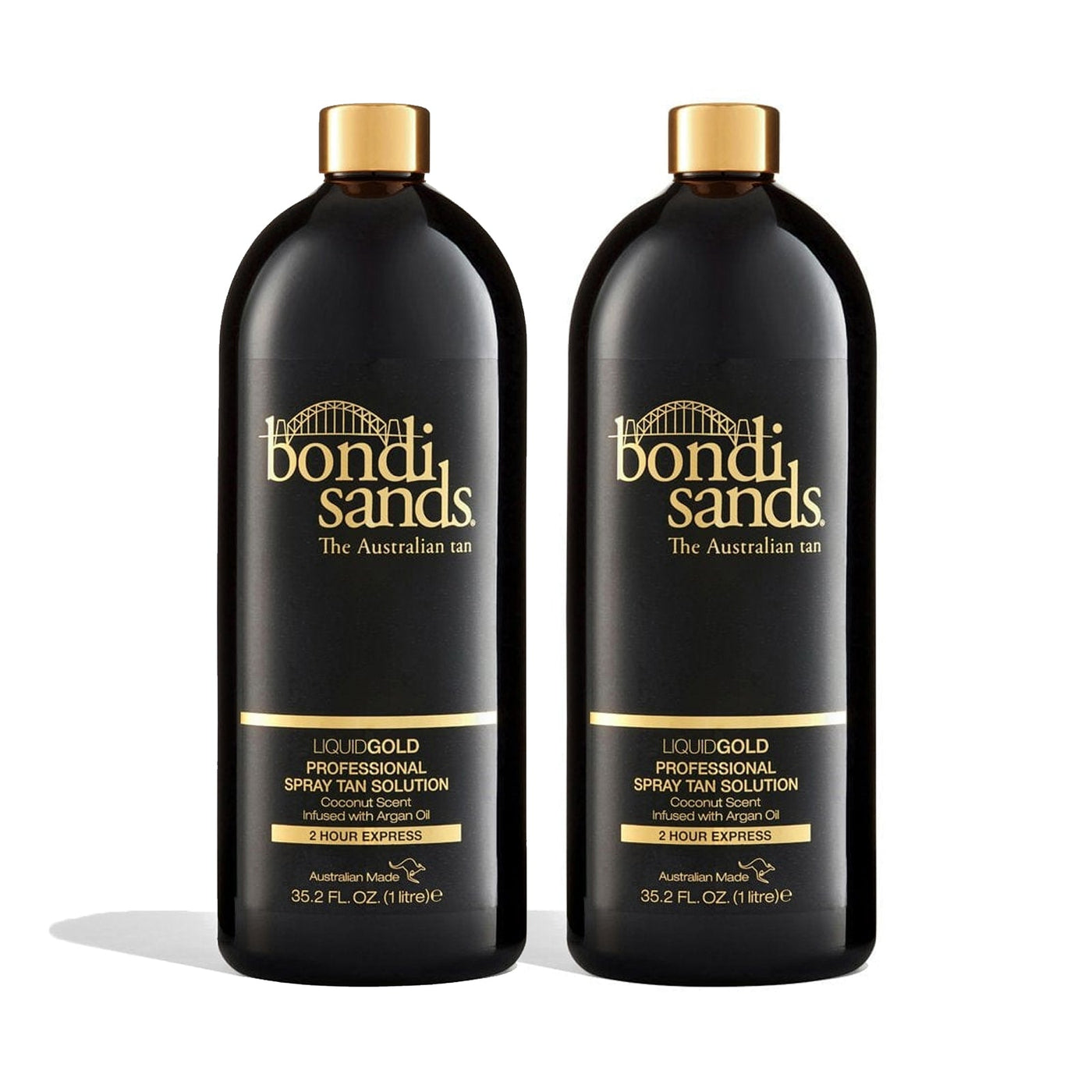 Bondi Sands Professional Tanning Solution Liquid Gold Duo Pack (1 Litre)