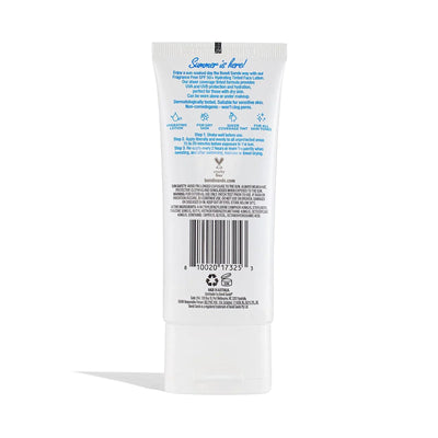 Bondi Sands SPF 50+ Fragrance Free Hydrating Tinted Face Lotion (75ml) back details
