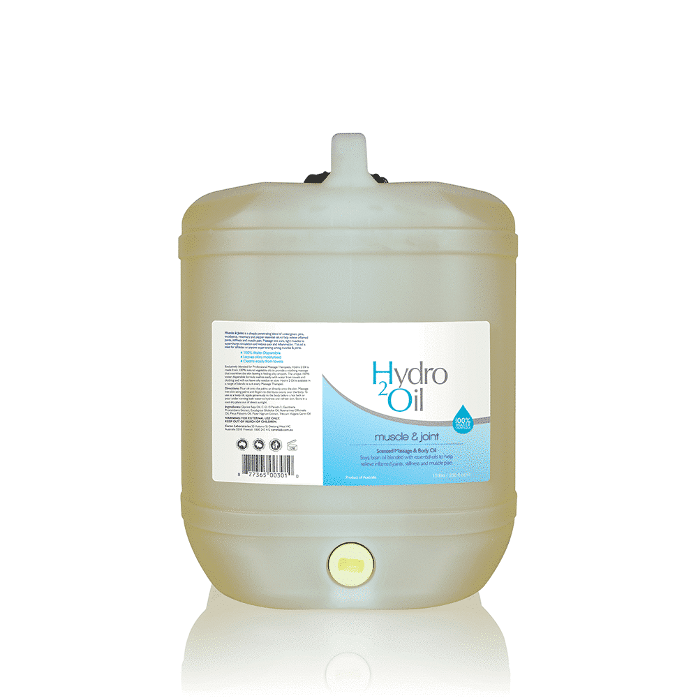 Caronlab Hydro 2 Oil Massage Oil - Muscle & Joint 10L