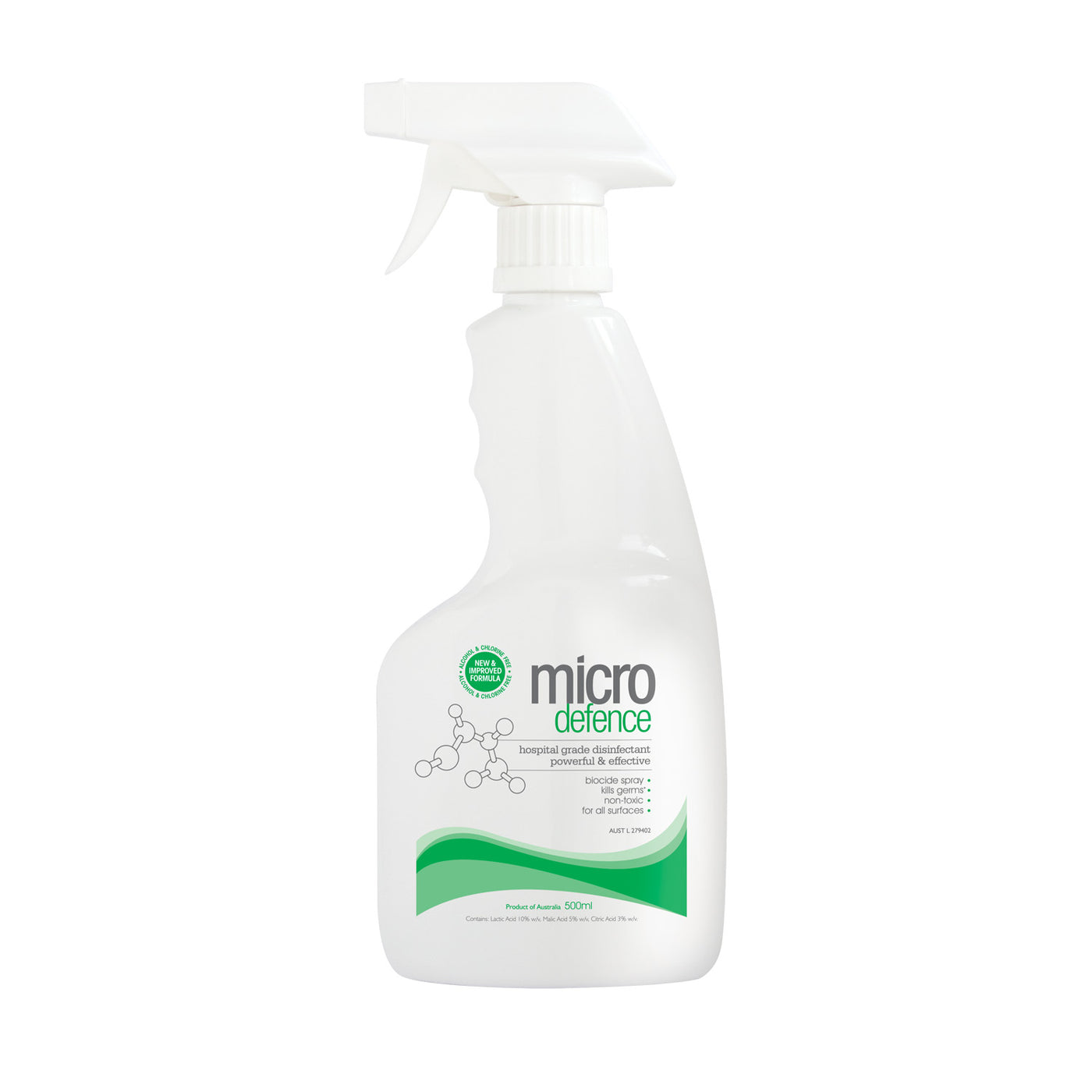 Caronlab Micro Defence Hospital Grade Disinfectant Spray (500ml)