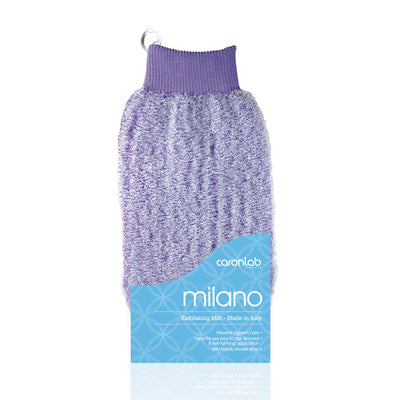Caronlab Milano Exfoliating Massage Mitt violet