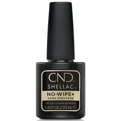 CND Shellac No-Wipe+ Top Coat (12.5ml)