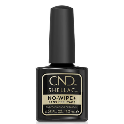 CND Shellac No-Wipe+ Top Coat (7.3ml)