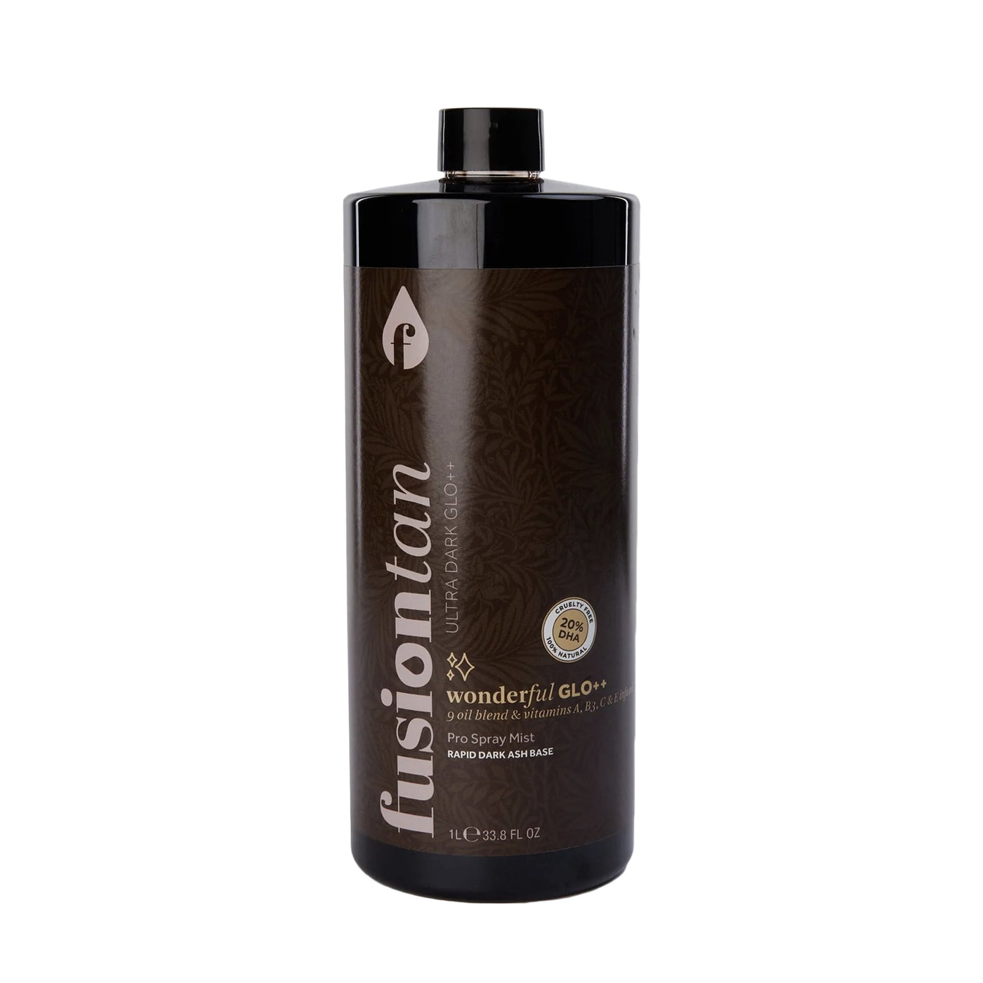 Fusion Tan Ultra Dark Wonderful GLO++ 20% Pro Spray Tan Mist