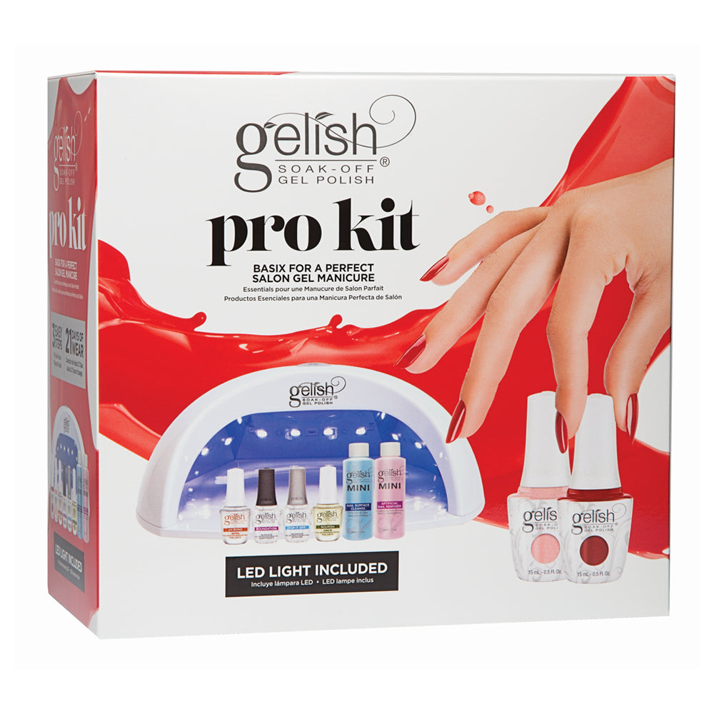 Gelish Complete Pro Starter Kit with 5-45 LED light