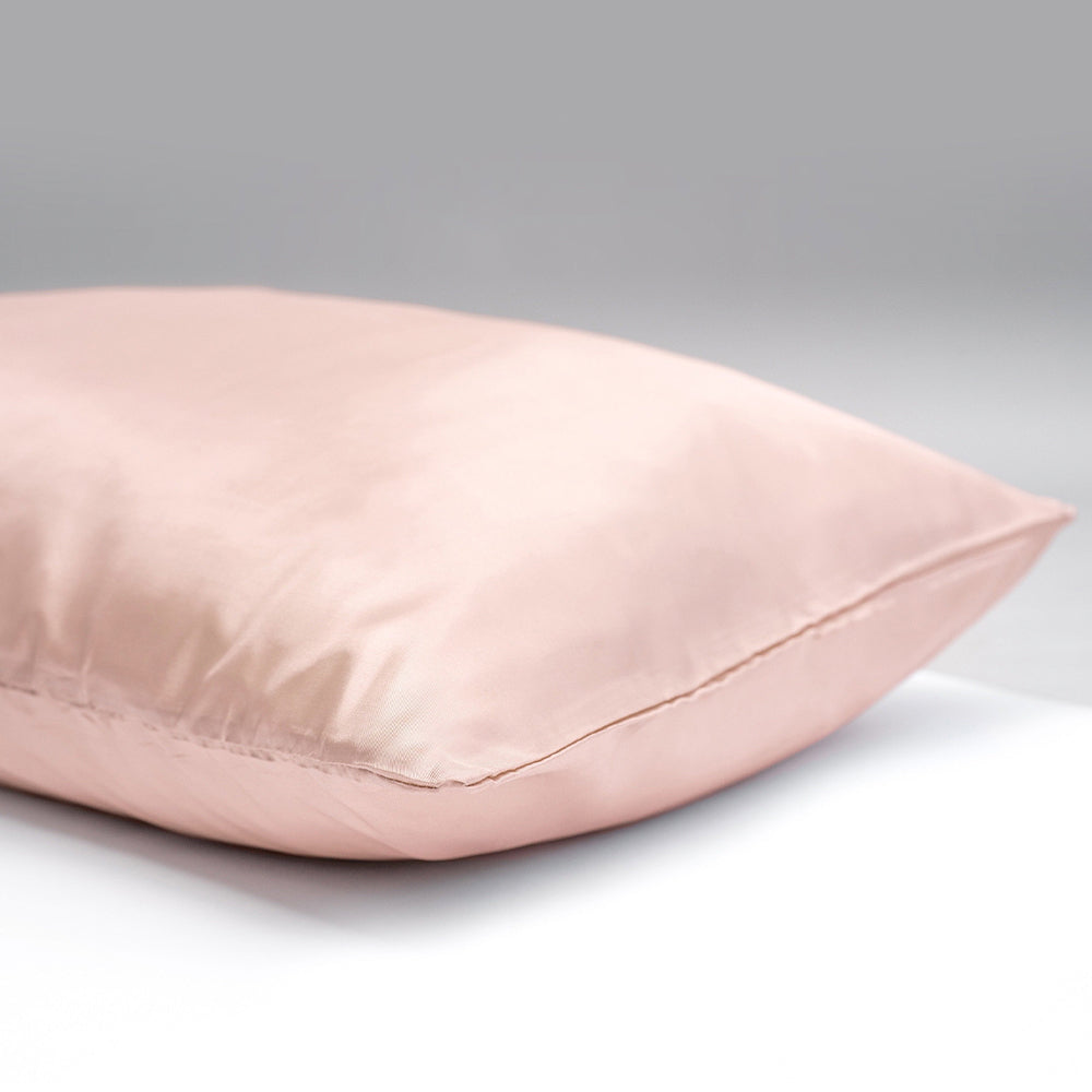 Tanzee Vegan Silk Pillow Case Rose Gold