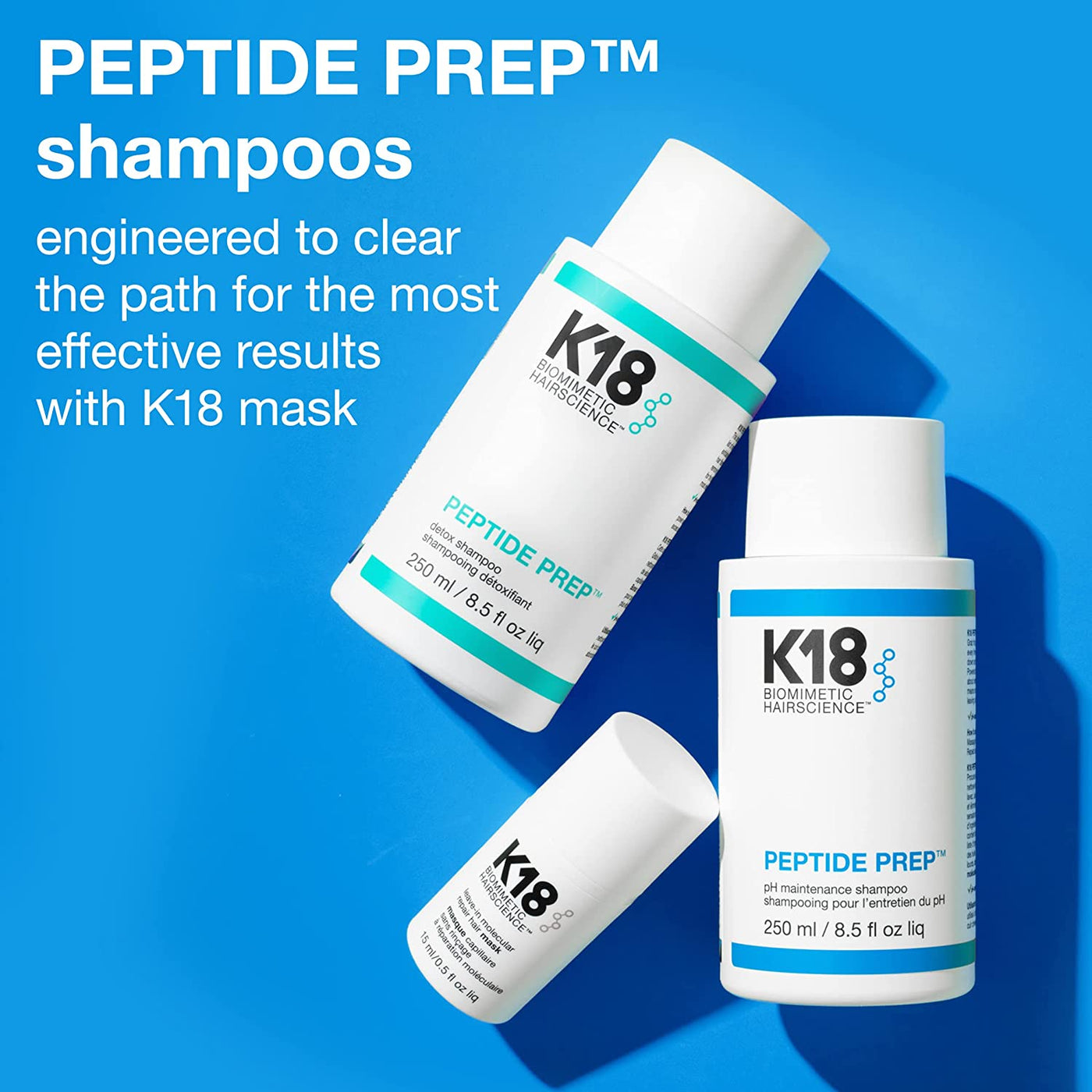 K18 Peptide Prep™ Detox Shampoo 250ml 5