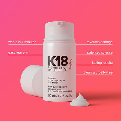 K18 Leave-In Molecular Repair Hair Mask 50ml 5