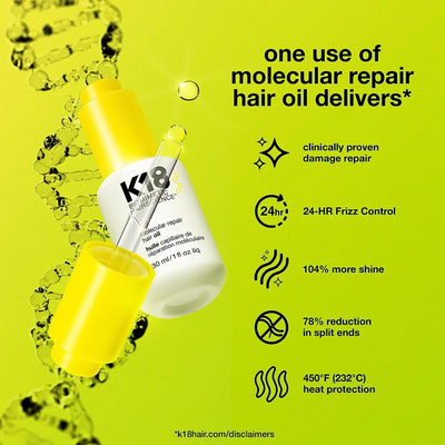 K18 Molecular Repair Hair Oil 30ml 5
