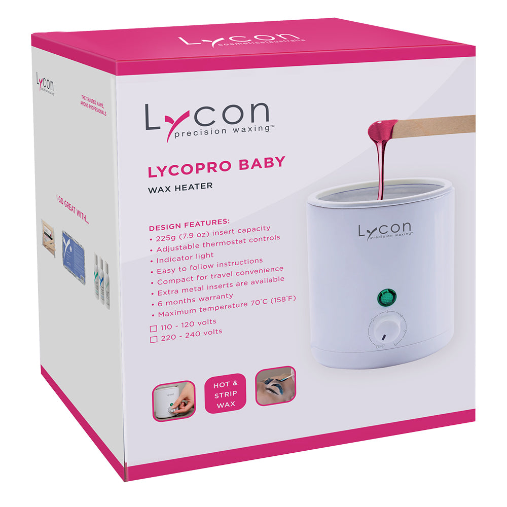 Lycon LycoPro Baby Wax Heater with 1 Insert 225ml