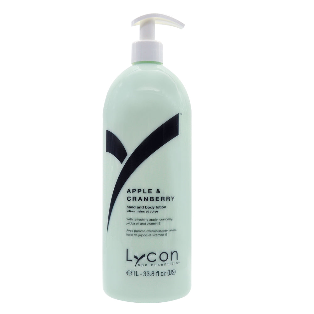 Lycon Spa Essentials Apple & Cranberry Hand & Body Lotion 1 litre