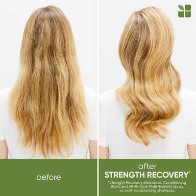 Matrix Biolage Strength Recovery Deep Treatment (100ml) before and after