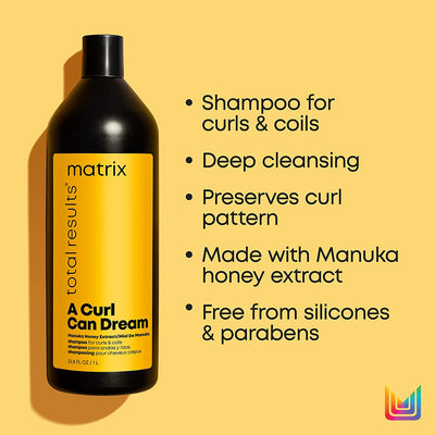 Matrix Total Results A Curl Can Dream Shampoo (1 Litre) benefits