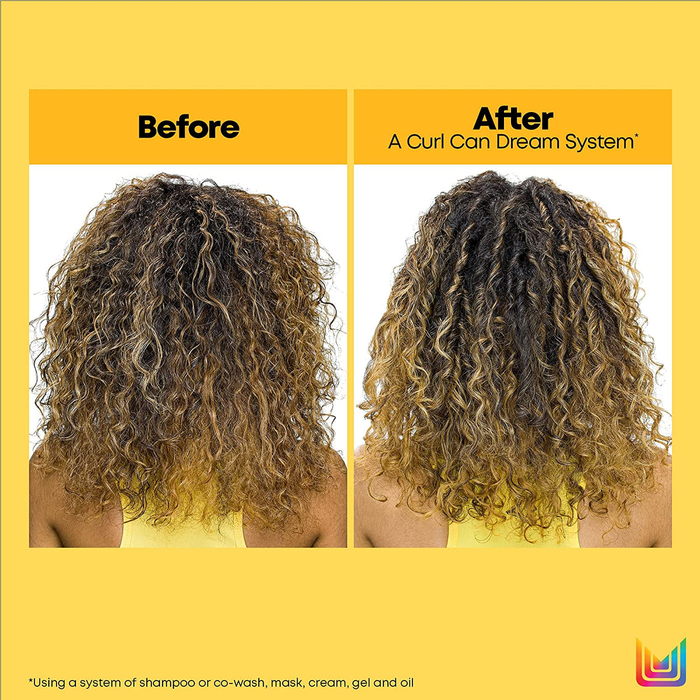 Matrix Total Results A Curl Can Dream Shampoo before and after results 3