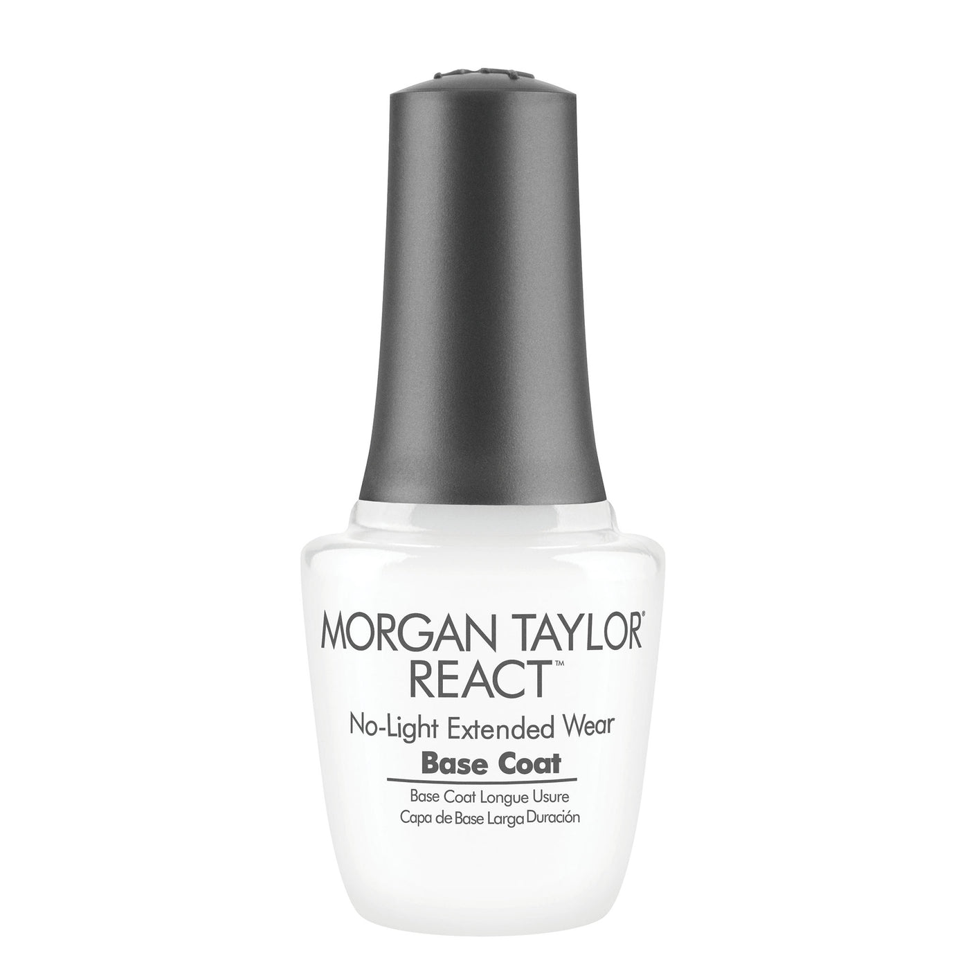 Morgan Taylor React No Light Base & Top Coat Pack 15ml