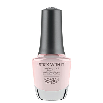 Morgan Taylor Stick With It Base Coat & Need For Speed Top Coat Pack 15ml