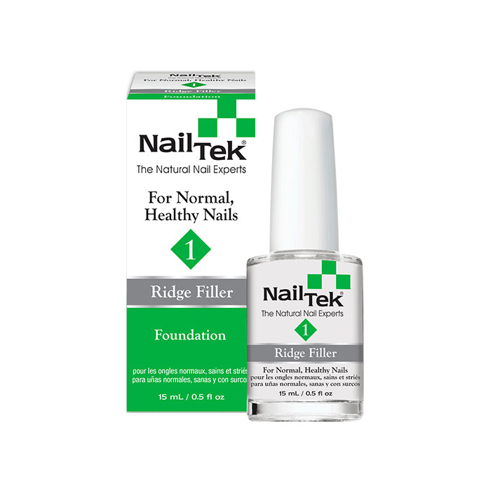 Nail Tek Foundation 1 - Ridge Filler for Normal, Healthy Nails 15ml