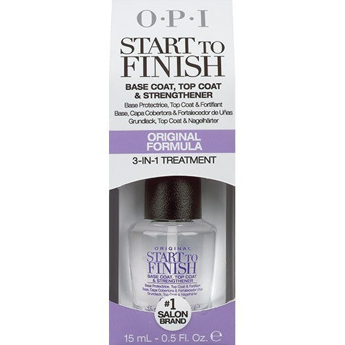 OPI Start To Finish 15ml Base, Top and Strengthener
