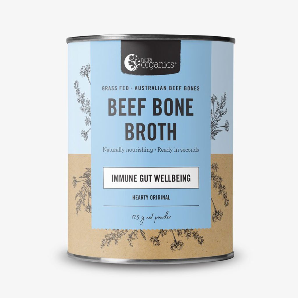Nutra Organics Beef Bone Broth Hearty Original 1