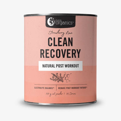 Nutra Organics Clean Recovery Strawberry Lime 1