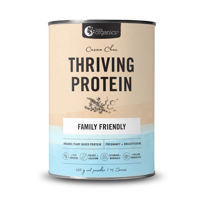 Nutra Organics Thriving Protein Classic Cacao Choc 1