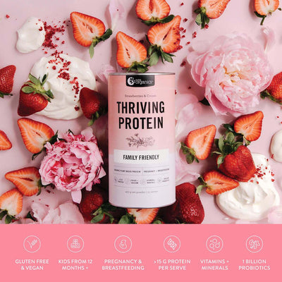 Nutra Organics Thriving Protein Strawberries & Cream