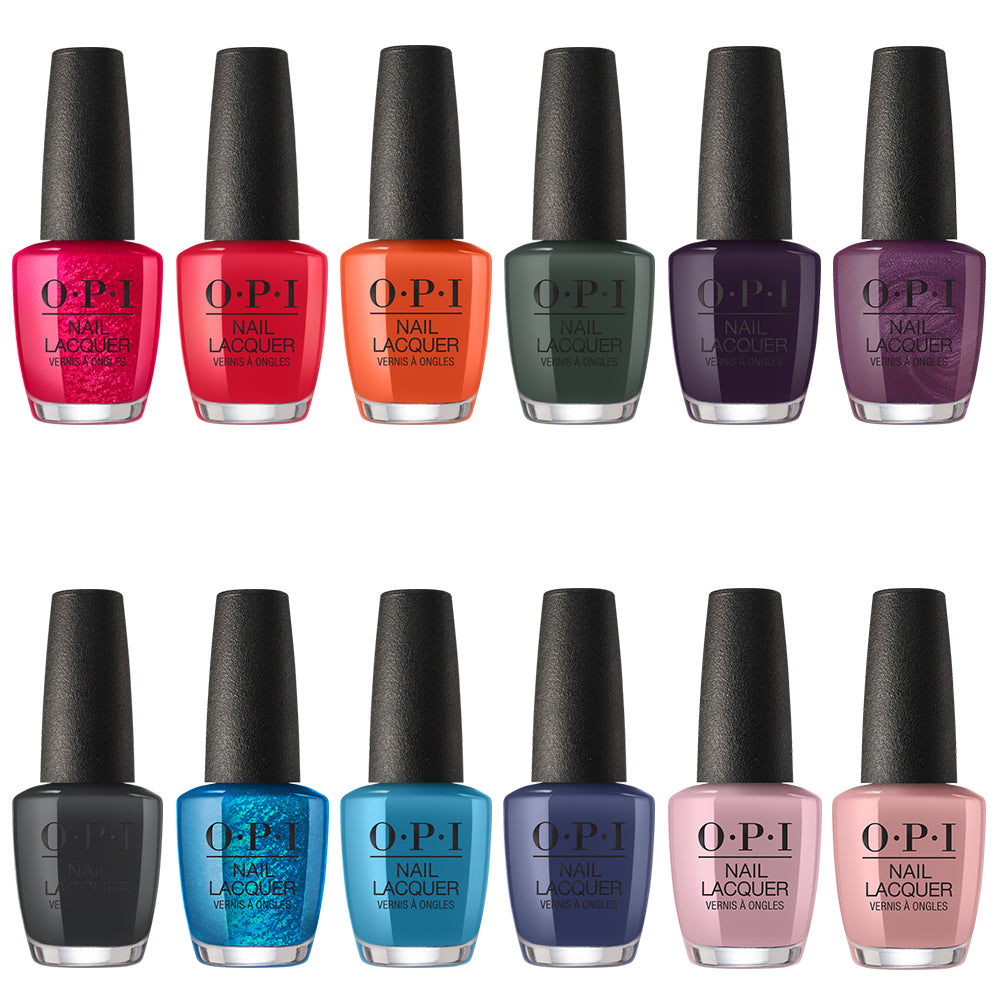 OPI Nail Lacquer Scotland Collection (12 x 15ml) – Le Beauty