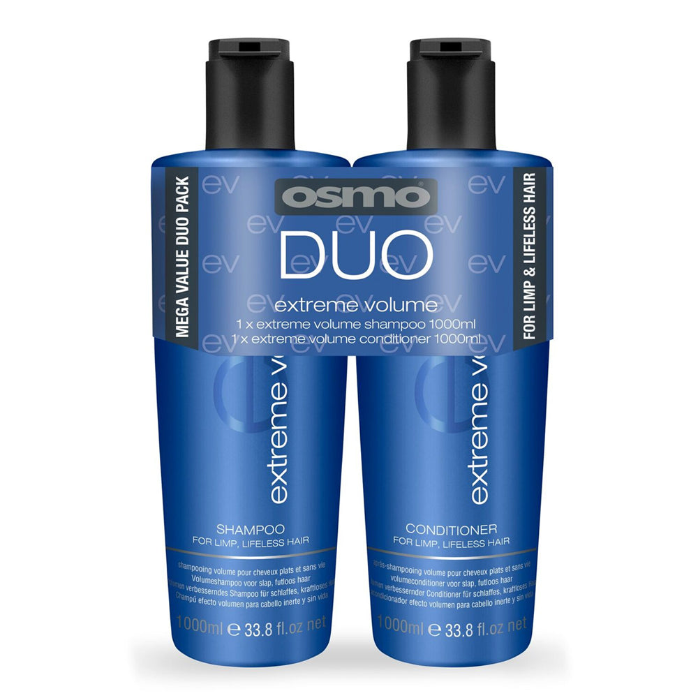 OSMO Extreme Volume Shampoo and Conditioner - Duo Hair Pack 1 Litre